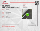 1.15 Carats Demantoind Round Garnet